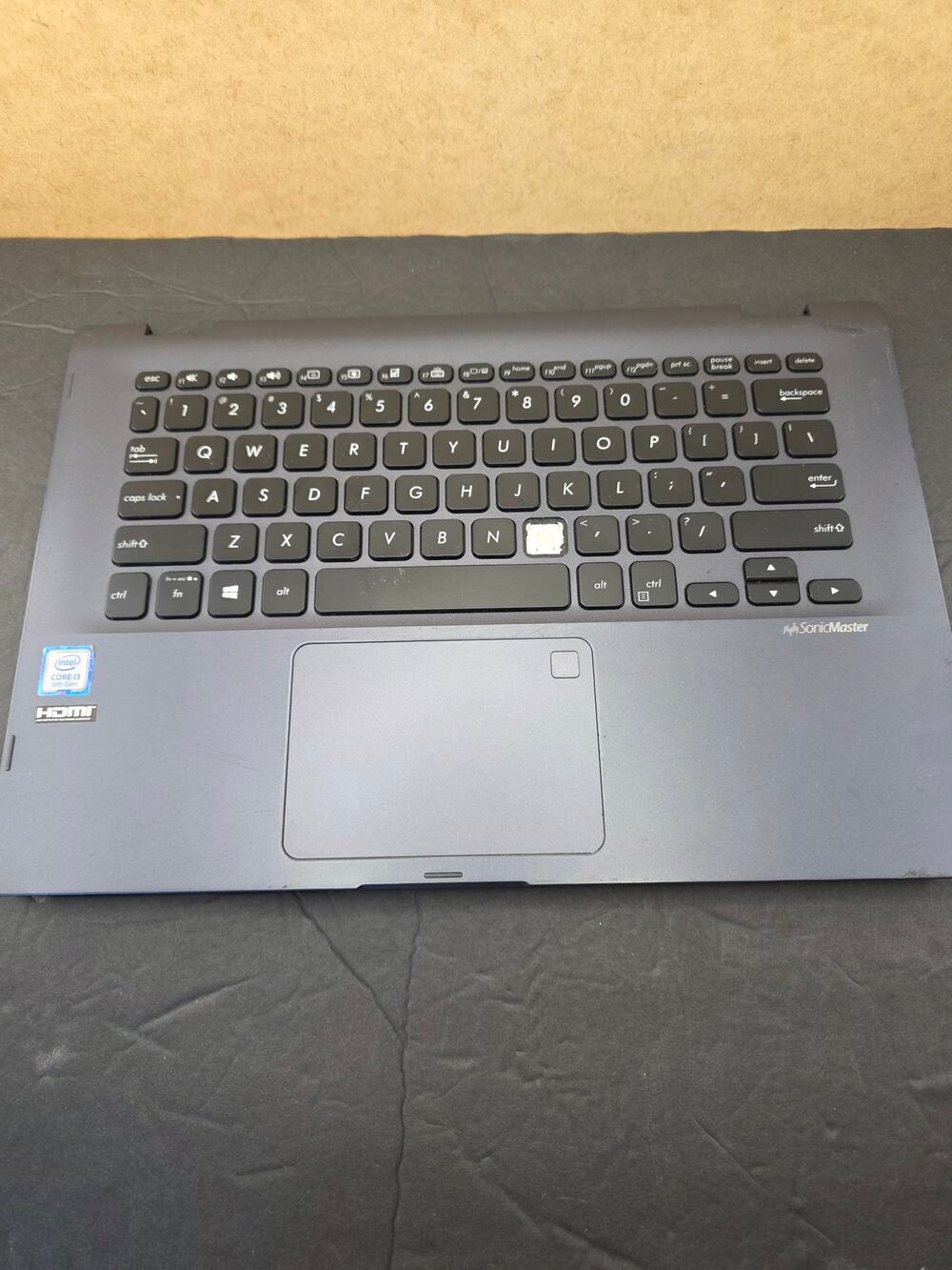 ASUS VivoBook Flip 14 TP412F motherboard and keyboard